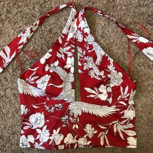 Express Floral Halter